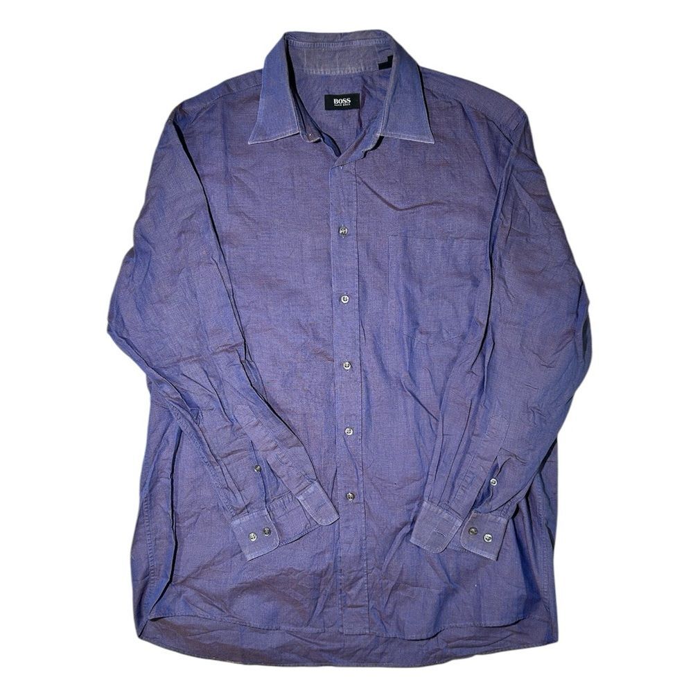 BOSS Hugo Boss Button Down Dress Shirt Size 16 1/2